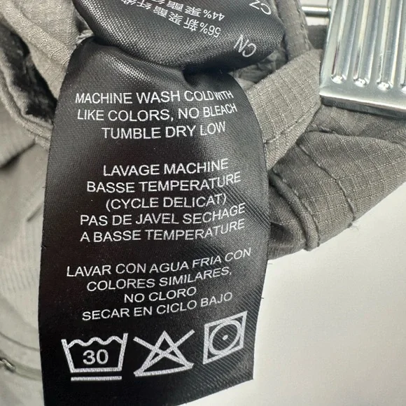 Kuhl Pants Women's Sz 2 Reg Gray Horizn Skinny Ripstop Drawstring Cargo Hiking - Picture 8 of 10